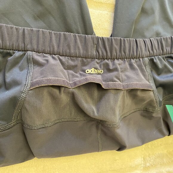 Outdoor running pants; elasticized drawstring waist; Adidas brand - Picture 7 of 15